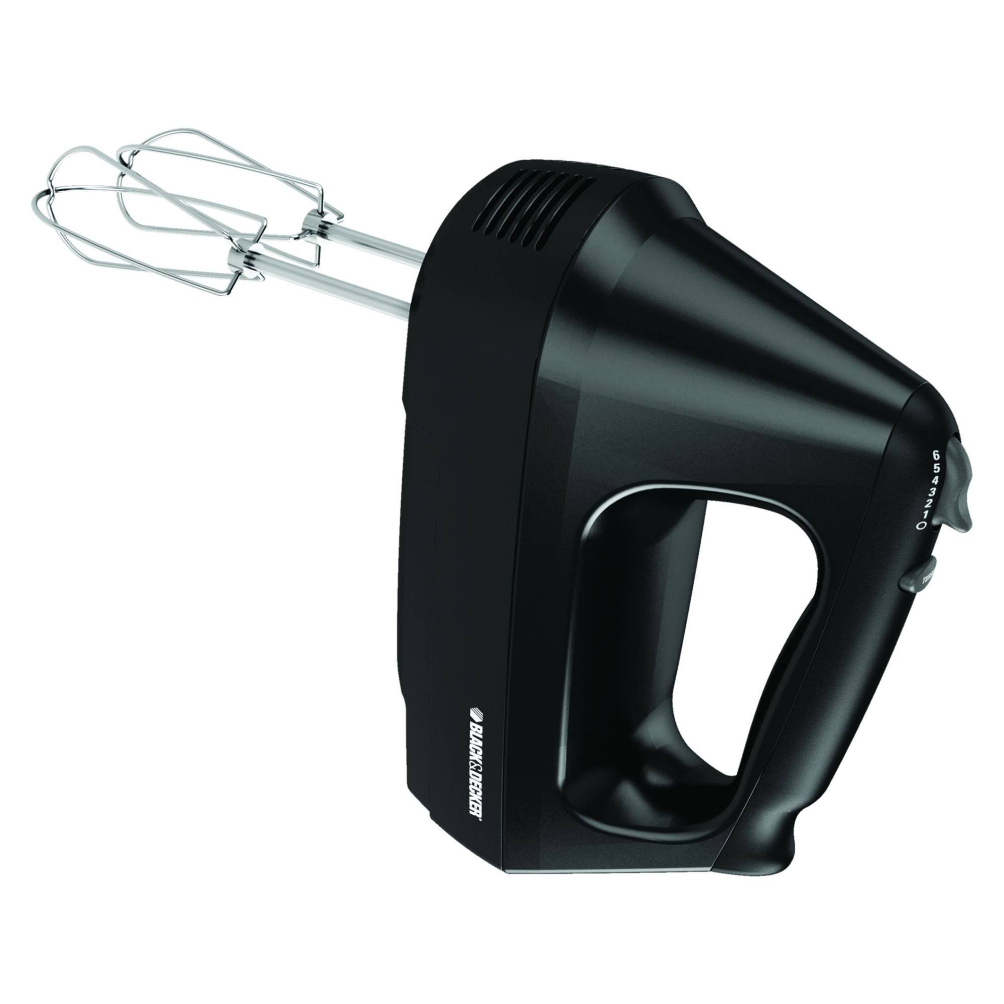 cc8581139b3fd48742983e90f8cf6310abda634105c4202c4ec188c8d5e74dc0.jpg Black & Decker Hand Mixer, 6-Speed, with Storage Case - Image 1