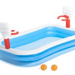 H2OGO! 99" x 66" Inflatable Rectangle Kiddie Pool