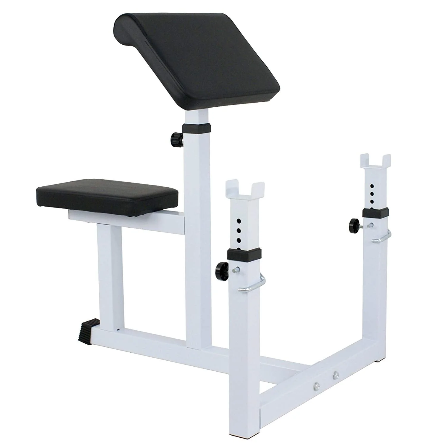 cca309729e7667ead301ed1fbf3d72096f831ea0fe8aa5881fabad7f8d80082c.webp ZENSTYLE Arm Curl Weight Bench Seated Preacher Isolated Dumbbell Biceps 550 lb Arm Rest Adjustable - Image 1