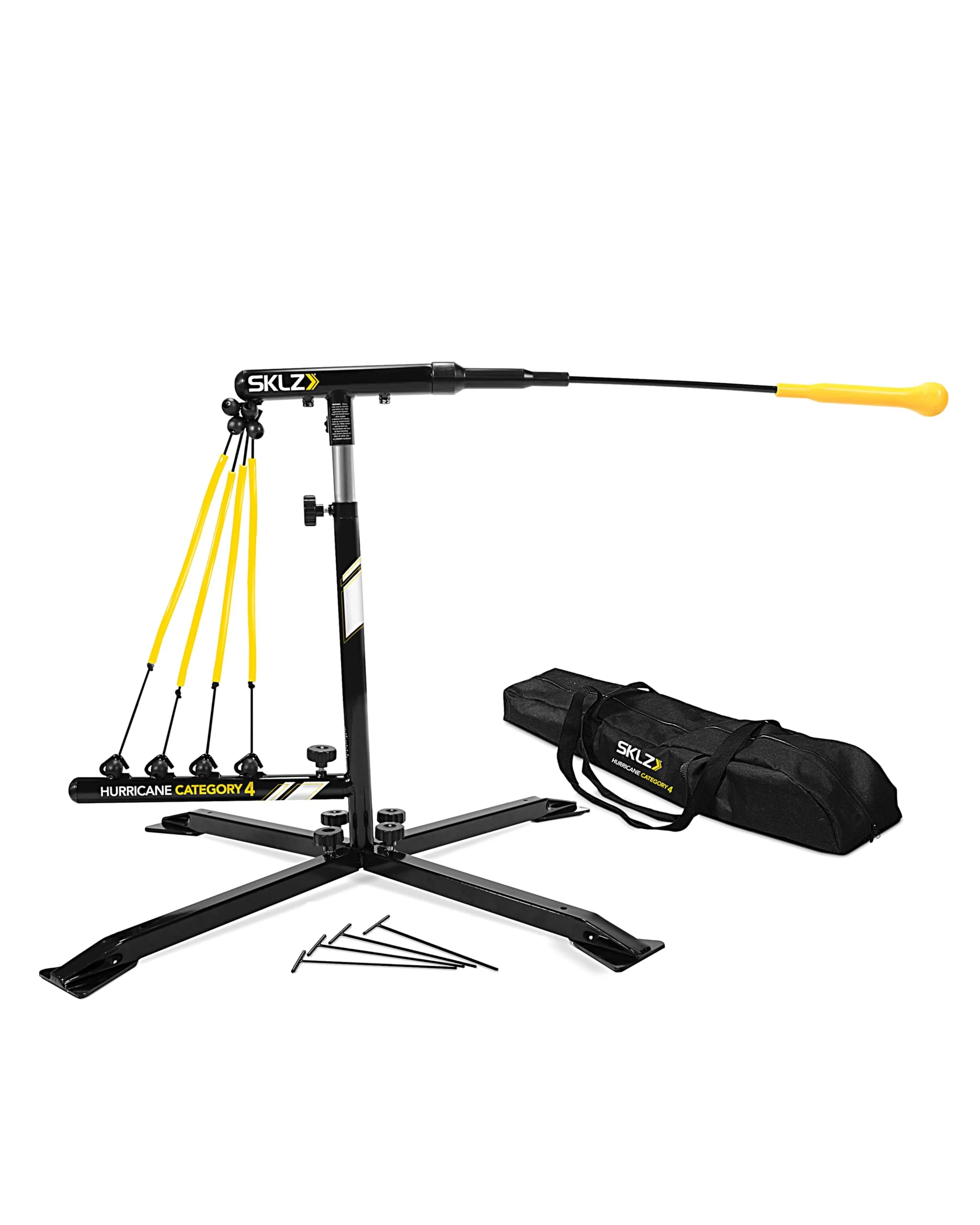 ccaa17d46ffaf6899c5a1fc545515e6845cbc2e5918c49d81208a45d1c63c798.webp SKLZ Hurricane Batting Swing Trainer for Baseball & Softball - Image 1
