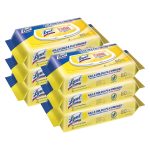 Lysol Disinfectant Handi-Pack Wipes, Multi-Surface Antibacterial Cleaning Wipes, for Disinfecting and Cleaning, Lemon and Lime Blossom, 480 Count