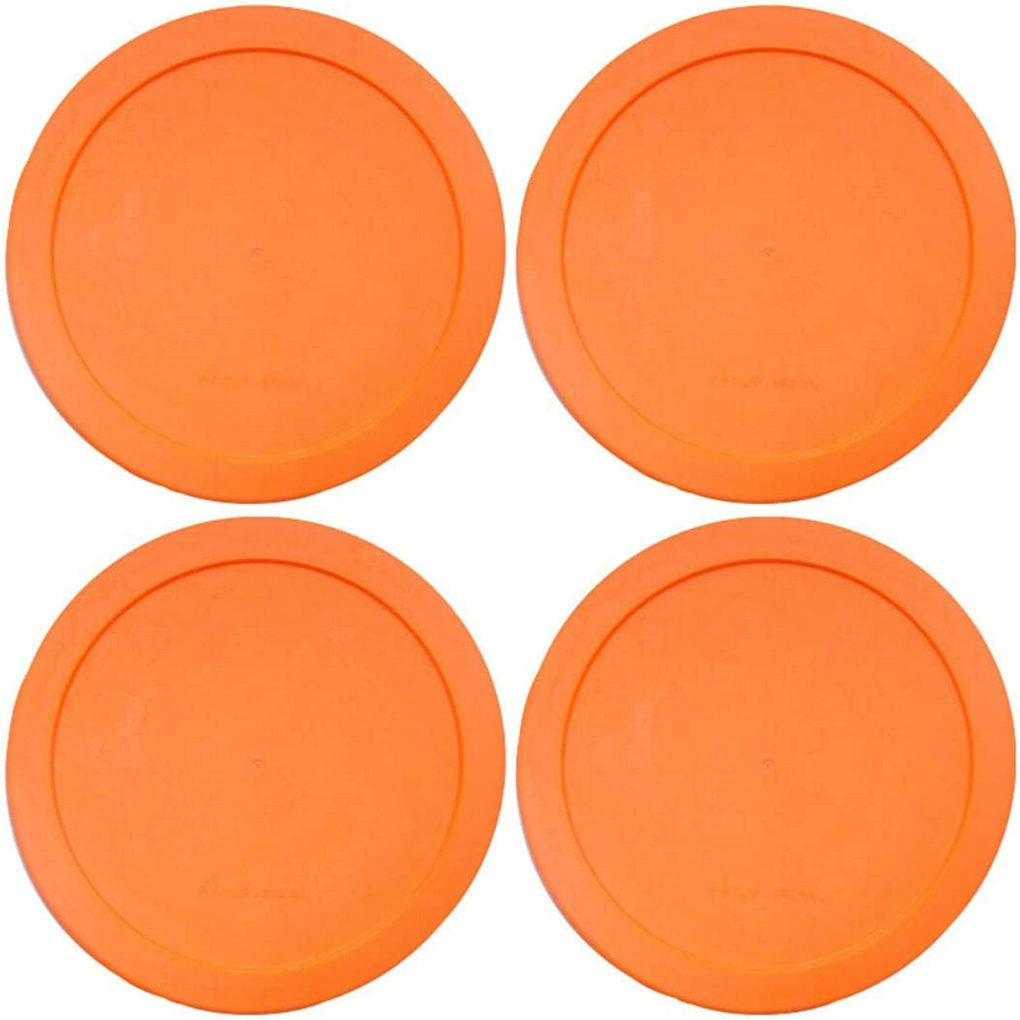ccc1c6061d95c8d6be023fe60a08182c70d48d2da77259a7255ec3fd12a152e9.jpg IDB | Lids for Pyrex and Anchor Round Glass Containers 4-Cups Blue-6 Pack - Image 1