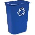 Rubbermaid Commercial Deskside Recycling Container - Blue