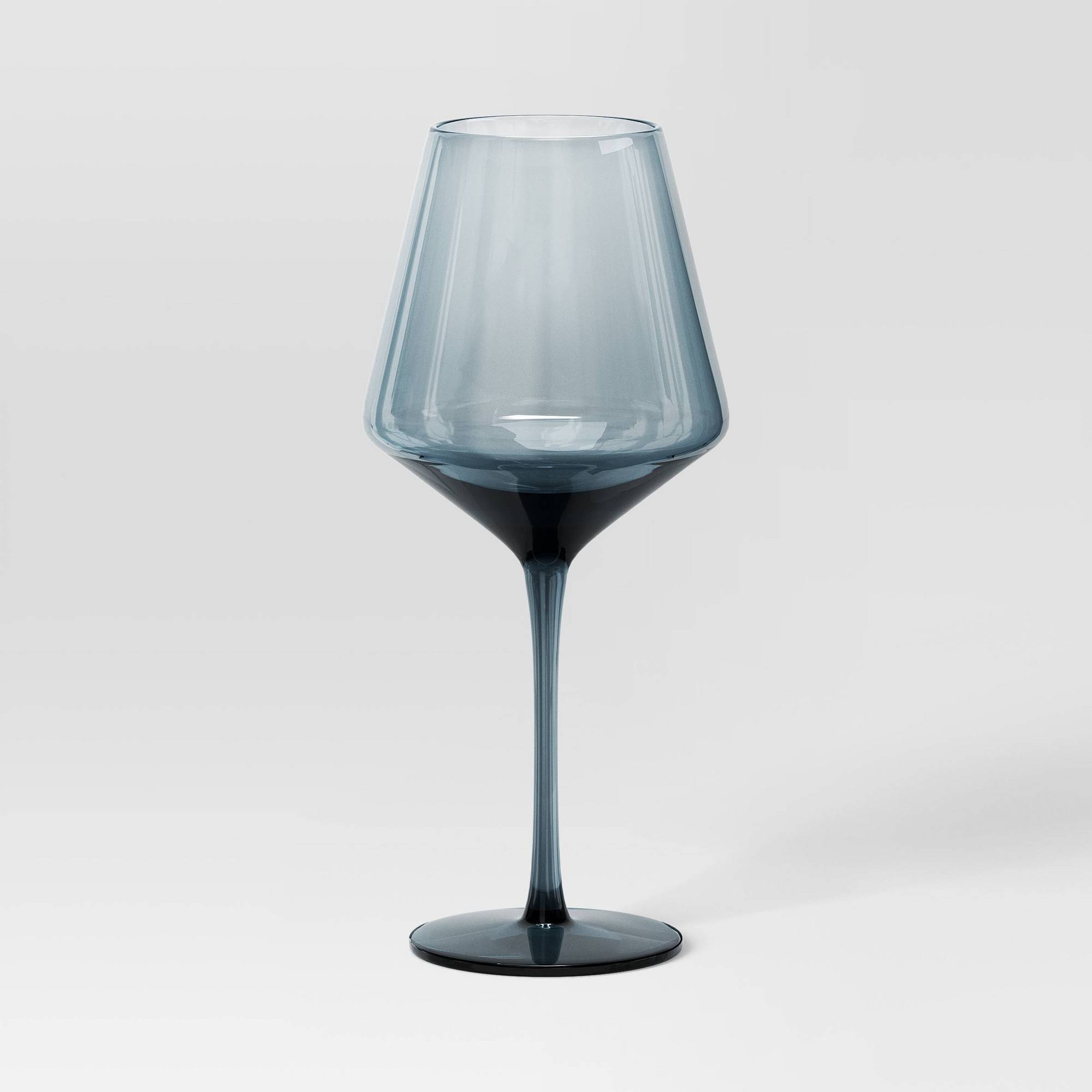 cce03fece456fb7e915eb21db323a7a1a660defde156d5fc2f2fc6297cf7eab2.jpg 19.6oz Stemmed Wine Glass Blue - Threshold - Image 1