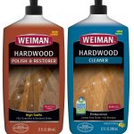 Weiman Hardwood Floor Cleaner and Polish Restorer Combo - 2 Pack - High-Traffic