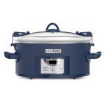 Crock-pot 7qt One Touch Cook and Carry Slow Cooker - Blue