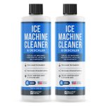 2-Pack Ice Machine Cleaner and Descaler 16 fl oz, Nickel Safe Descaler | Ice Maker Cleaner Compatible with All Major Brands (Scotsman, KitchenAid,