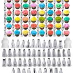Cake Decorating Tips and Icing Piping Tips Coupler with 48pcs Piping Tips Instructions