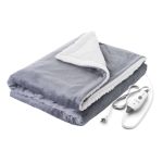 Pure Enrichment PureRelief Electric Throw Blanket - Gray
