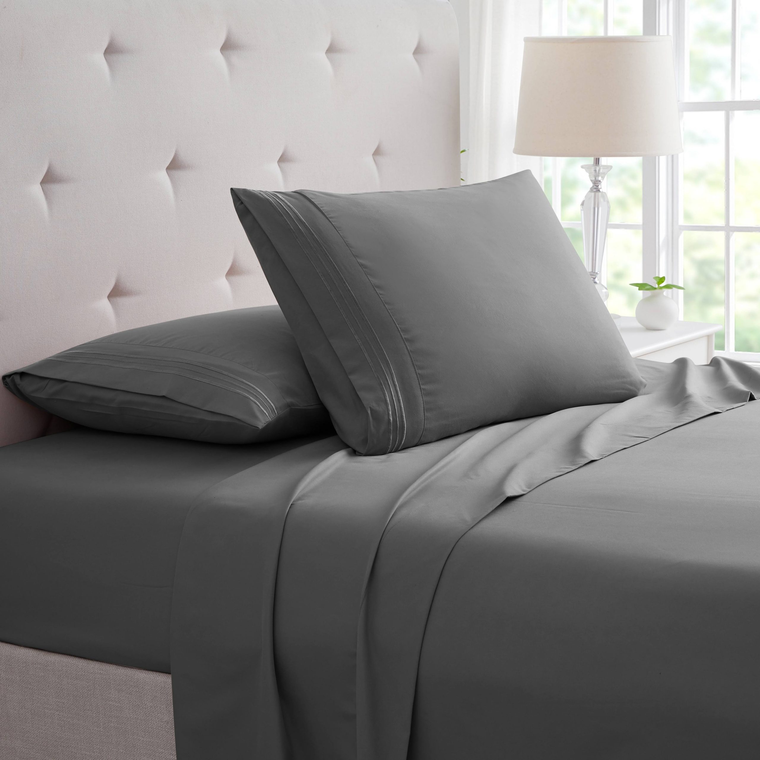 cd80196bd060a5365c0cdb560a087487bec169557dba2c498501e05b22705d83.jpg Bamboo Luxury Sheet Set Embroidered Design - Image 1
