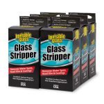 Invisible Glass 91411-6PK 3.38-Ounce Glass Stripper Water Spot Remover Kit Eliminates Coatings, Water Spots, Waxes, Oils and More to Polish and