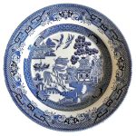 Churchill Blue Willow Plate 10 inch (Set of 6)