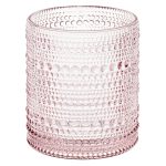 Fortessa Jupiter Double Old Fashioned Glass Set of 6 - Pink