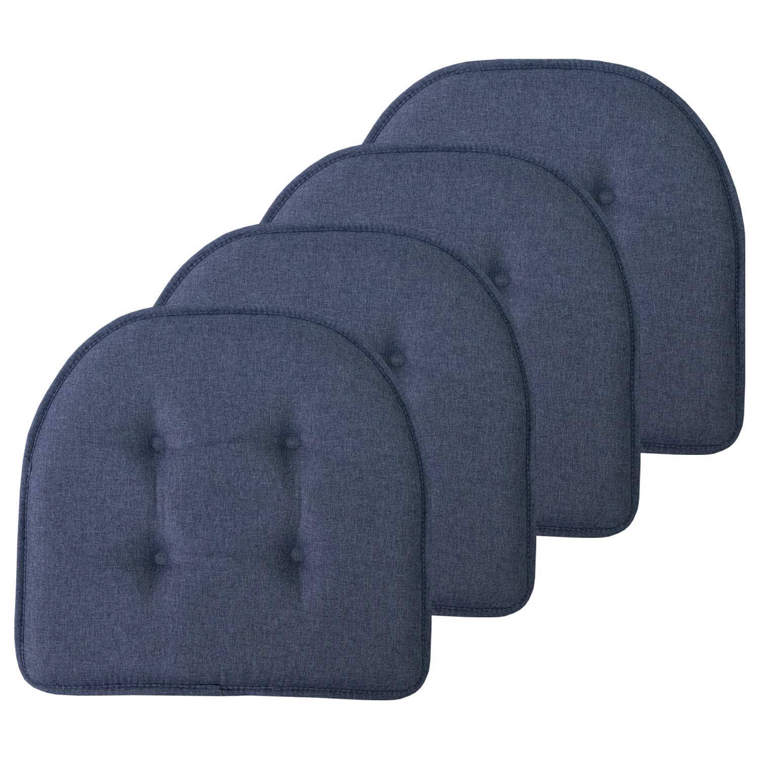 cde8358e61805959a3aba600443f4dd244d7406f9c38a584ecc932bcd8990ecc.jpg Sweet Home Collection U-Shaped Memory Foam Chair Pads 4 Pack - Image 1