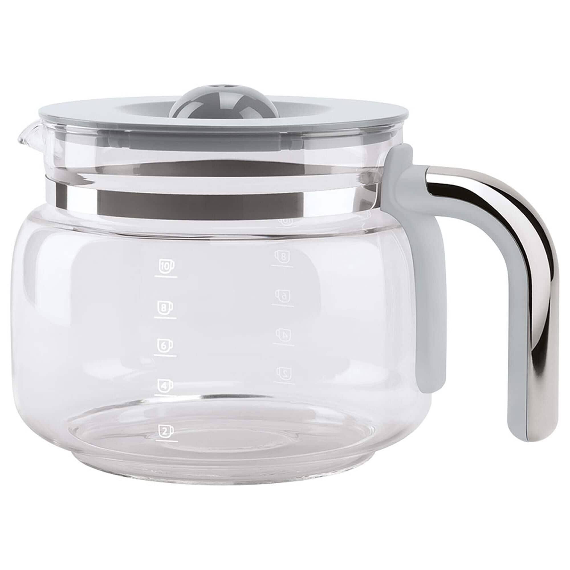 ce094919ada4d08453fa5f9a4ba8a4a81e462ebb21a66c3e69263dead6775c12.jpg Smeg Drip Coffee Glass Carafe - Image 1