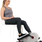 Sunny Health & Fitness Fully Assembled Magnetic Under Desk Elliptical Peddler