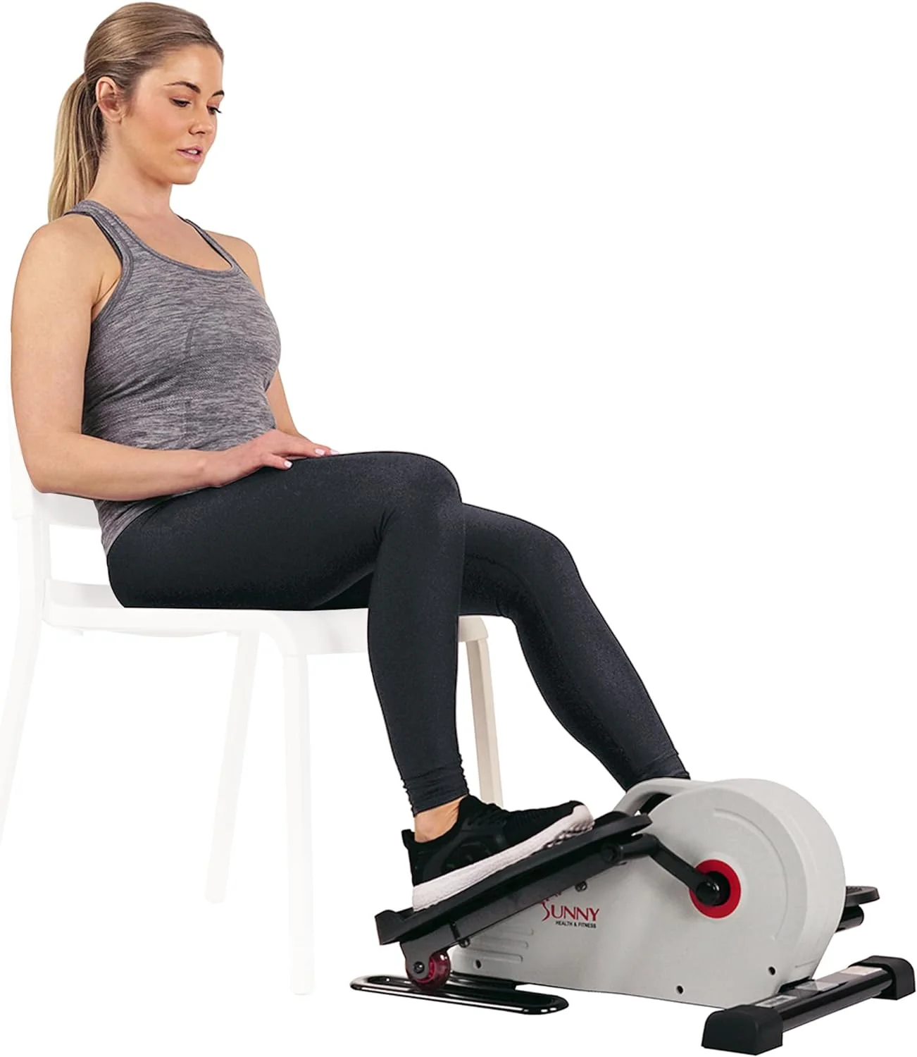 ce13c6f78a6a7ba2a007e8558a377d089c30694ff3e16fc327dcd12425ad0a58.webp Sunny Health & Fitness Fully Assembled Magnetic Under Desk Elliptical Peddler - Image 1