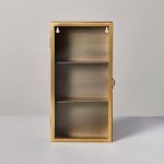 Hearth & Hand with Magnolia Decorative Brass Display Case | Target