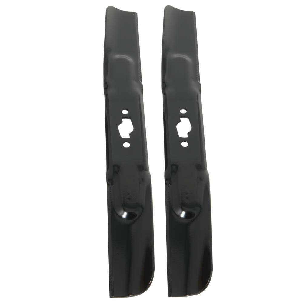 ce416a401c4a173605638456ec7ac81fe4d0f29097de1a82d58529f5c2d8bc39.jpg Cub Cadet 42 in. Deck High-Lift Mower Blade Set, S Shaped Blade - Image 1