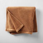 Organic Bath Towel Warm Brown - Casaluna