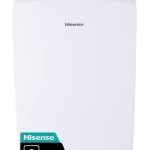 Hisense 8000-BTU Doe (12000-BTU ASHRAE) 115-Volt White Vented Portable Air Conditioner Wi-Fi Compatibility AP0822CW1W.