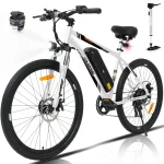 COLORWAY 26" Electric Bike, 500W/36V/11.2AH Removable Battery E Bike, Max.speed 19.9MPH Bicycle for Teenager and Adults - BK15M