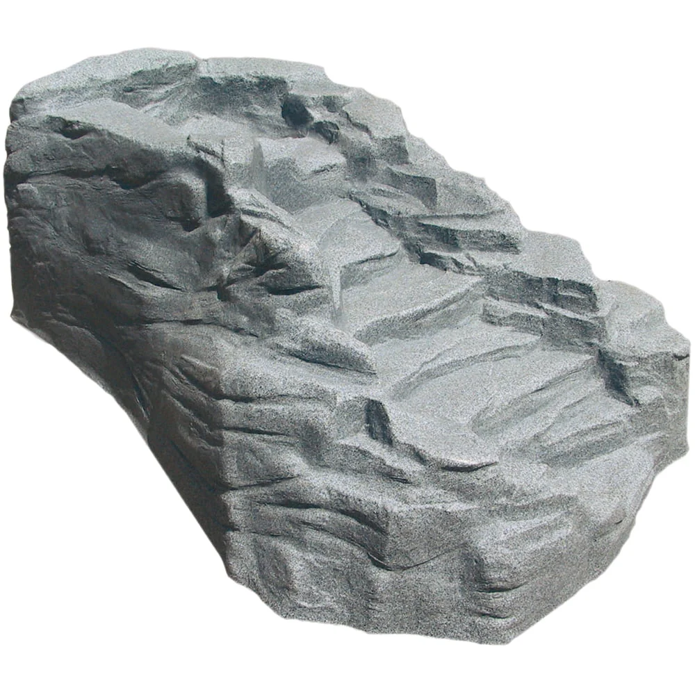 ce8cc9870b9d7f6d8e07a720454e2827bada859b4f84f9c6ebd2650cb1d99033.webp Algreen Decorative Pond Watercoarse, Tranquility Waterfall with Threaded Fitting, Charcoalstone - Image 1