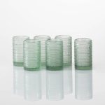 Fortessa Jupiter Iced Beverage Glass, Set of 6, 13 oz., Sage