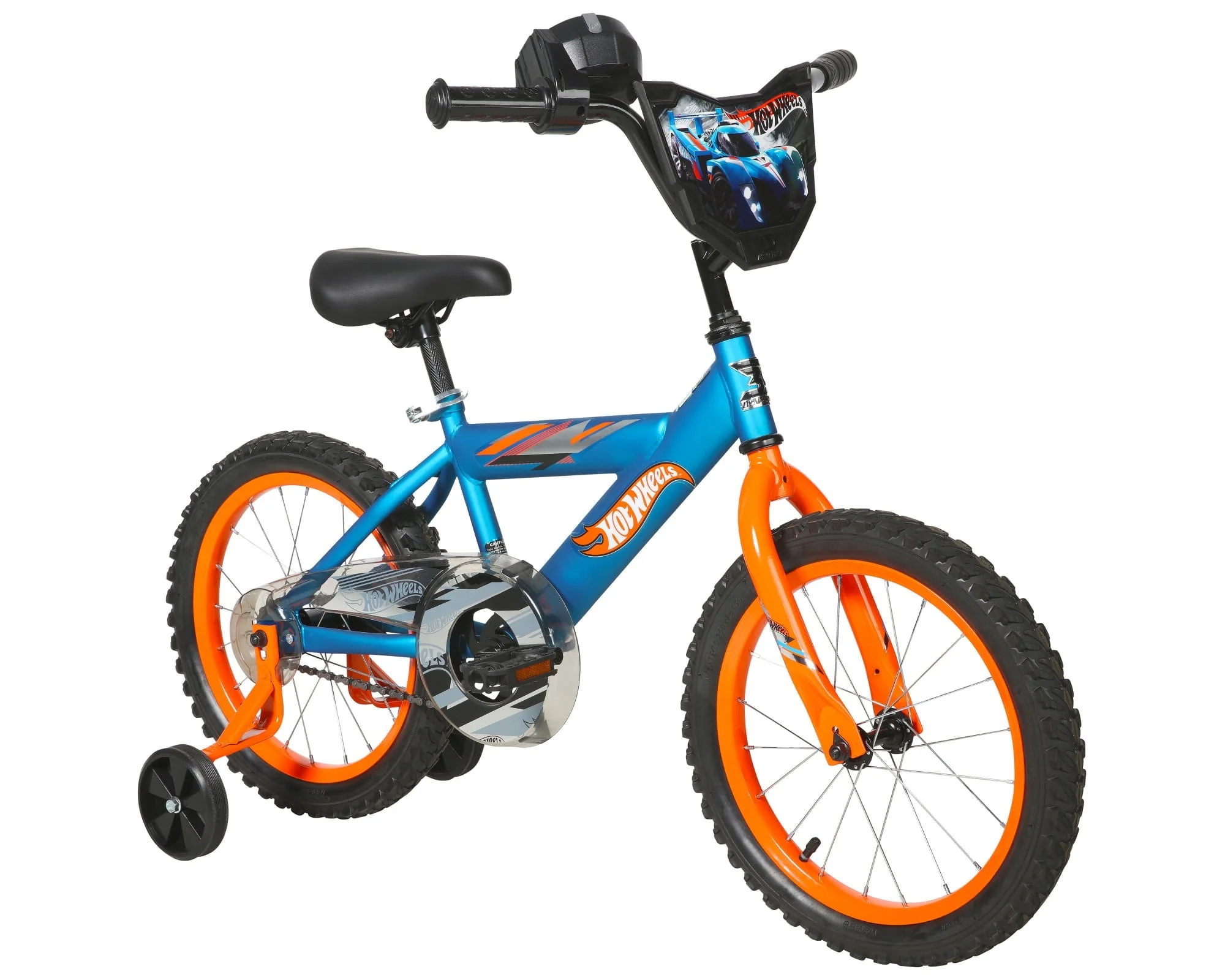 ceb1a40922e22227132e6ec473d9781277cfd9e37e9c03dbba6b27232a3344ce.webp Dynacraft Hot Wheels 16 - Inch Boys Bike for Age 6 - 10 Years - Image 1