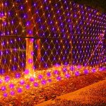 Dazzle Bright Halloween 360 LED Net Lights, 12ft x 5 ft Connectable Waterproof String Lights with 8 Modes, Halloween Decorations for Indoor Outdoor