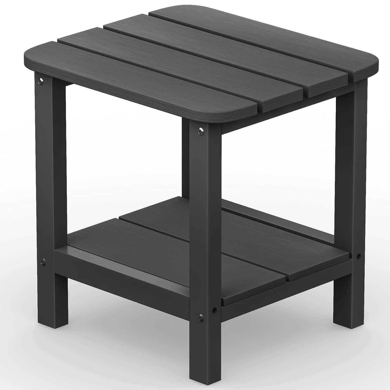cede33fad0a85d9f473654637f9f068ca1c764d6be61d1c968aec1d701f3ec07.webp SERWALL Adirondack Table Outdoor Side Table - Image 1