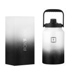 Iron Flask Sports Water Bottle - 128 oz/One Gallon,1 Lid, Vacuum Insulated Stainless Steel, Hot Cold, Double Walled, Thermo M