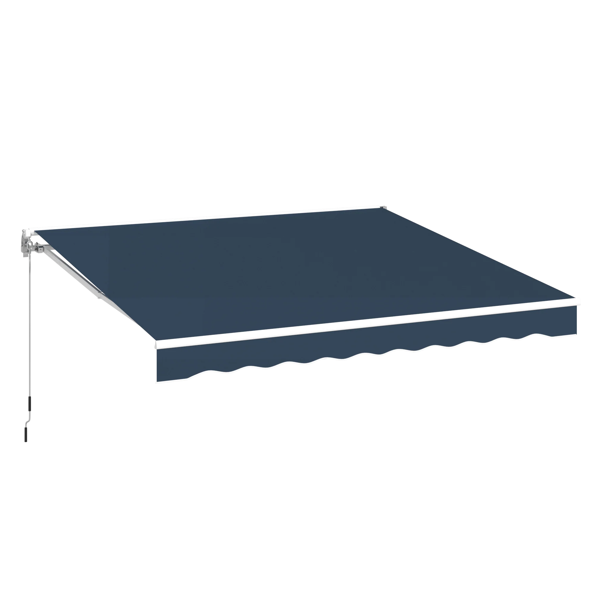 cf136d15db33be8fd9fcc86cccca136a533b4d050597122164b9afba22ed0246.webp AECOJOY 13'×8' Manual Retractable Awning Sun Shade, Patio Awning Canopy - Image 1