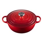 Le Creuset Enameled Cast Iron Soup Pot, 4 1/2-Qt., Red | Williams Sonoma