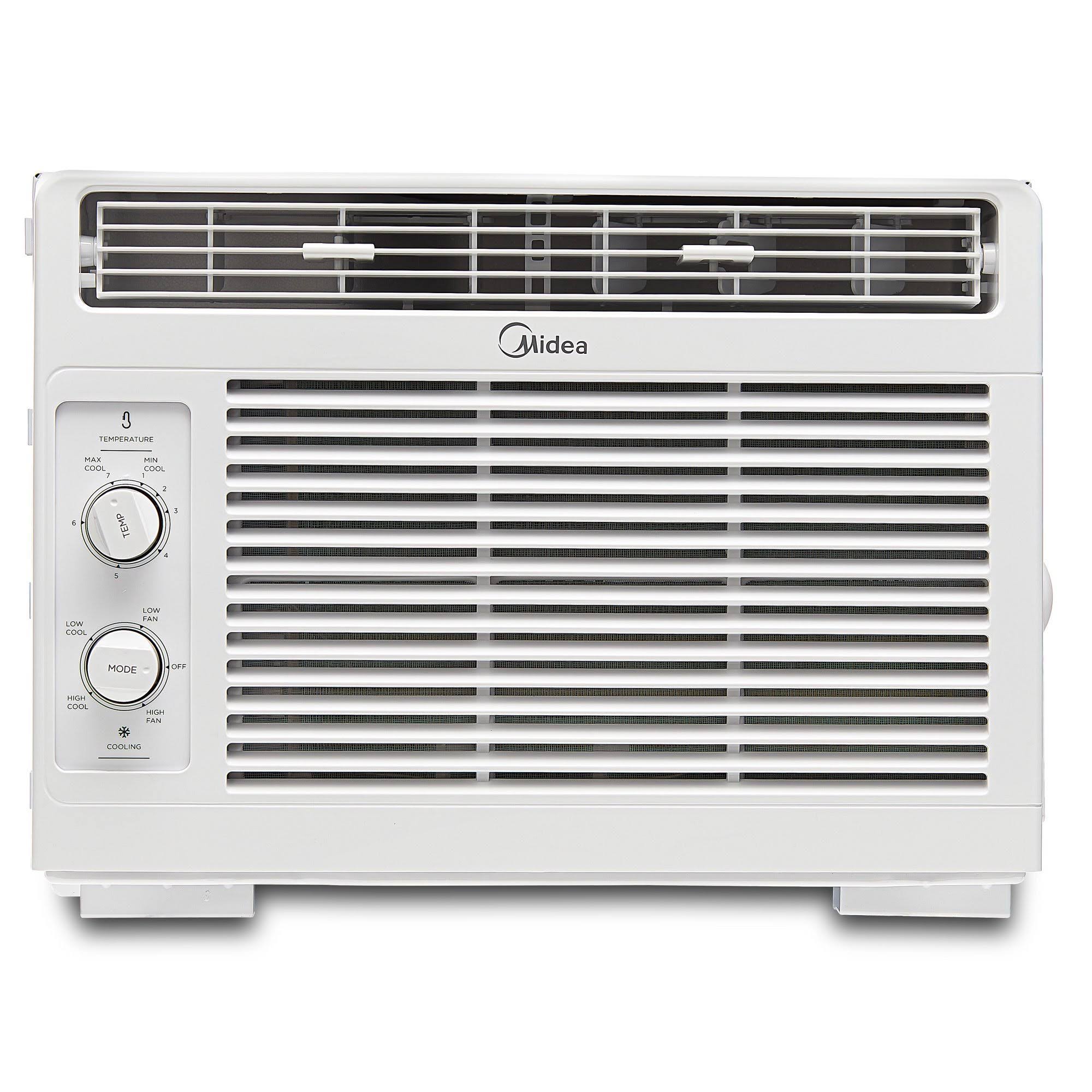 cf4ec938124c6dcd0eba1e507c428c614bed3ea082db3fdfd5be48907d21ceac.jpg Midea 5,000 BTU 115V Mechanical Window Air Conditioner - Image 1