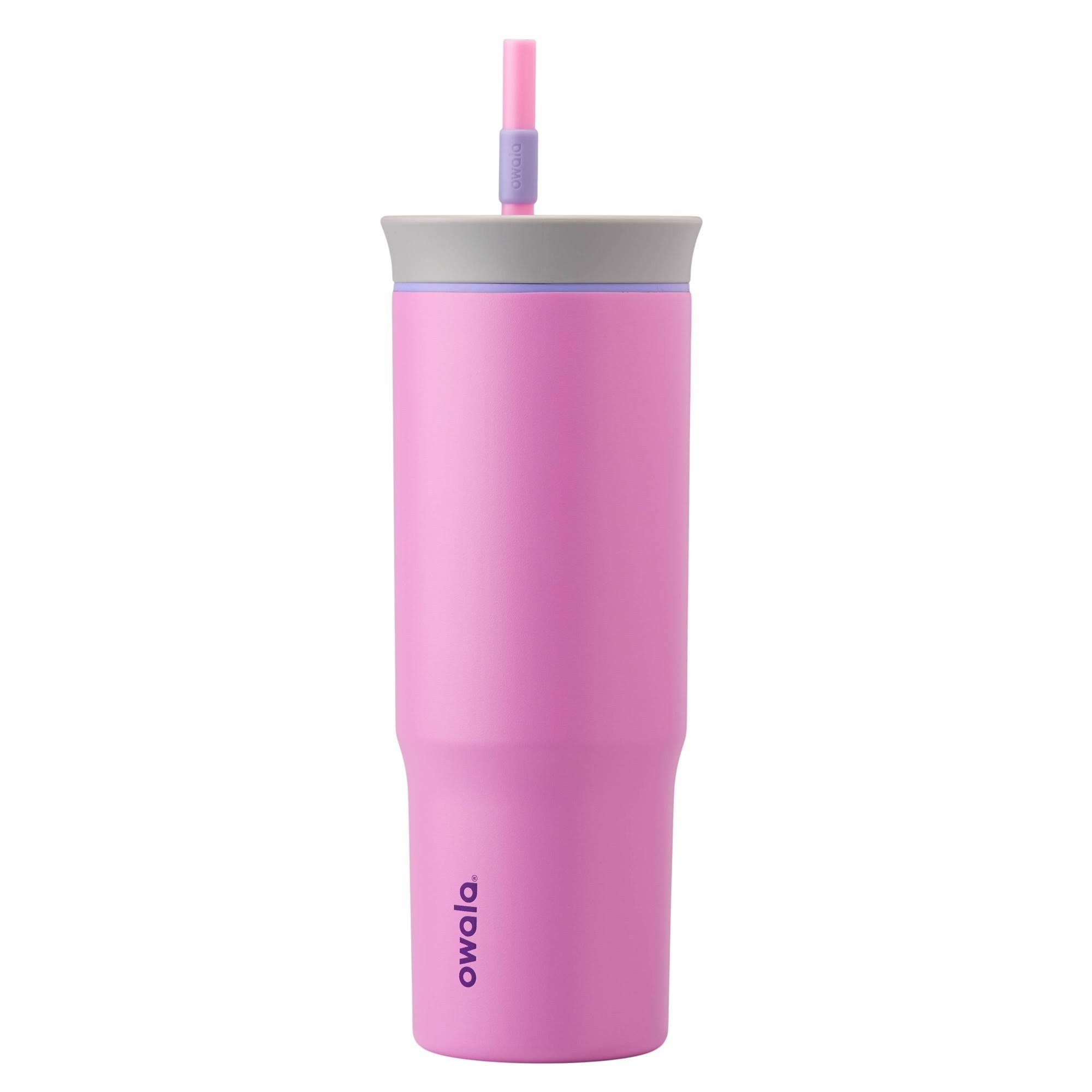 cfa73303a8550bfae84c9fb9b1b3ae78abf725509b7c78309cd38c35275f2d2d.jpg Owala 24oz Stainless Steel Straw Tumbler - Electric Orchid - Image 1