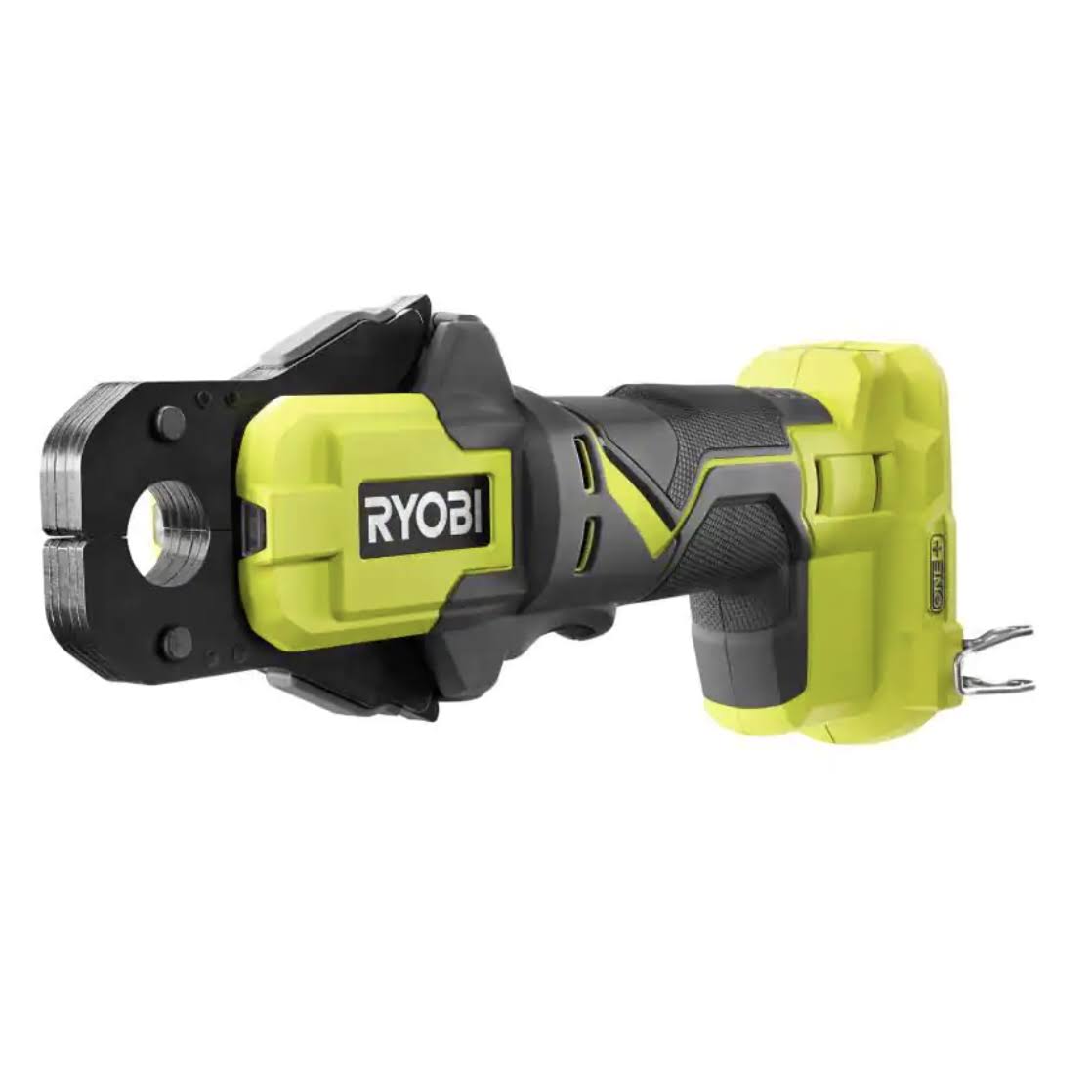 cfb594e76dbc801fa7554d9ab8f51105639022d4f001d488eb43dcac2211a42e.jpg Ryobi P661 18-Volt One+ PEX Crimp Ring Press Tool (Tool Only) - Image 1
