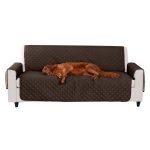 FurHaven Reversible Sofa Furniture Protector, Espresso/Clay