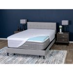 Aircool IQ 3 in. Twin-XL Thick Density Gel Memory Foam Mattress Topper