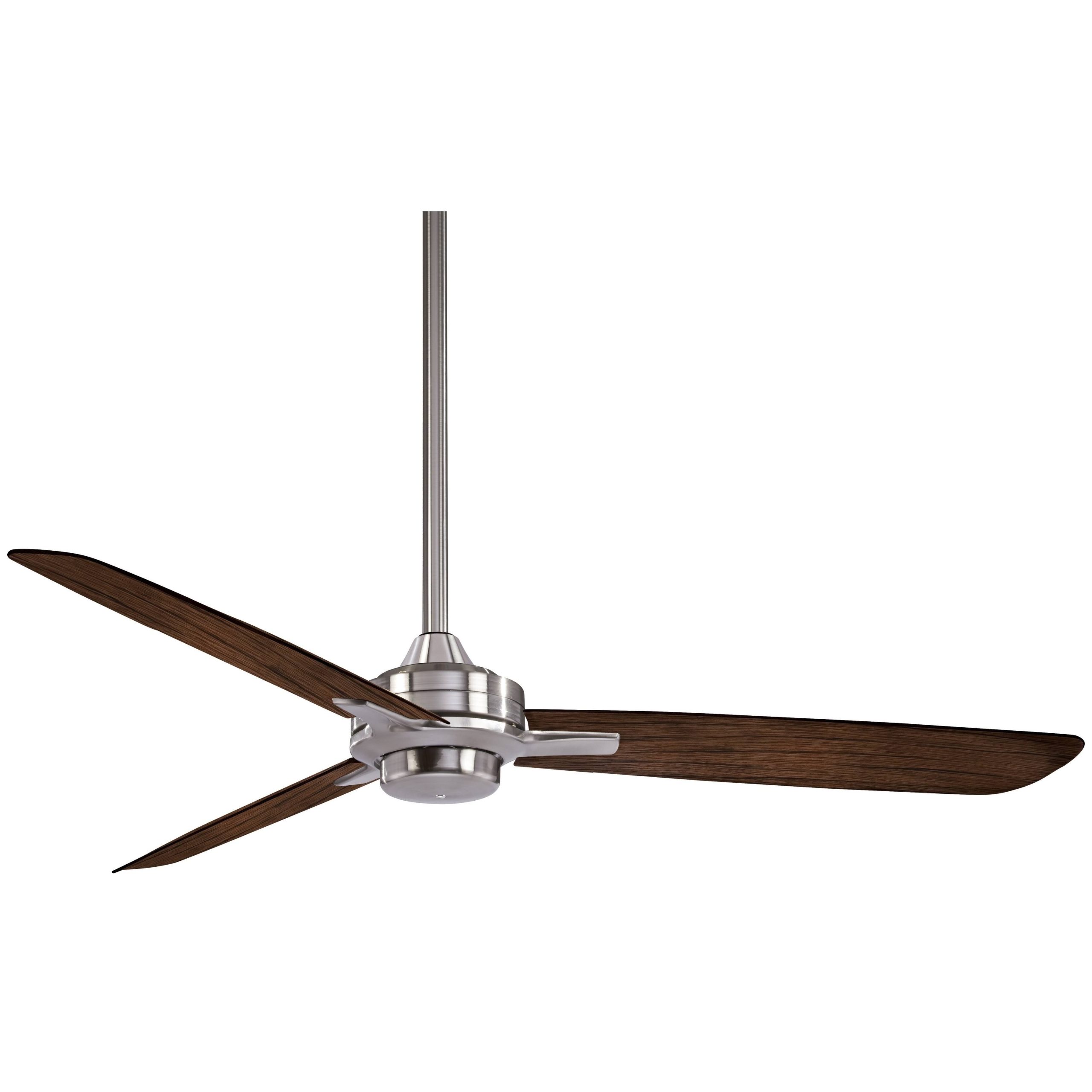 d061520820307827742aebda626275e5c9345e2055007d910af45df1e692e5dd.jpg Minka Aire F727 Rudolph 52" Ceiling Fan Brushed Nickel/Medium Maple - Image 1