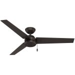 Hunter 52 in. Cassius Premier Bronze Ceiling Fan 59261