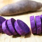 Caribbeangardenseed 4 Set Japanese Purple Sweet Potato (1 LB)Excellent Yields and Flavor Stores Well, 4 Set 1 Pound (Pack of 1)