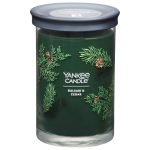 Yankee Candle Balsam & Cedar Signature Large Tumbler Candle
