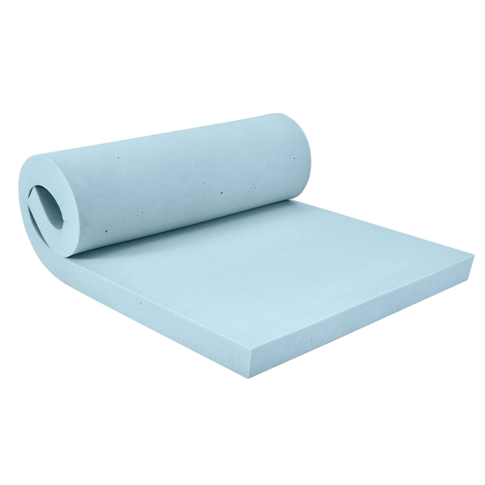d0dc0f5d270ffe8a33e8785be5f3f91b787540ee39d420673c8b4ff2ba729a4f.jpg Sealy Trueform 3" Memory Foam Mattress Topper - Twin - Image 1