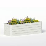 Terrace Garden Bed, XL Planting Area for Vegetables, Fruits, and Herbs 37 inch L x 13 inch W x 11.5 inch H, Size: 37 inch x 13 inch x 11.5 inch, 26109