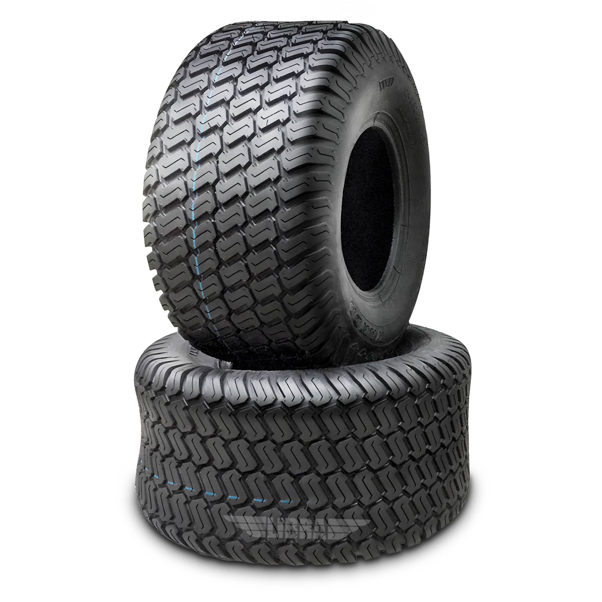 d10be31a2f89384eb86c699d33517be35b2c73e32ac3e1ebd91a267f53a3d1f2.jpg Wanda 2 New 15x6.00-6 Lawn Mower Tractor Cart Turf Tires P332 -13016 - Image 1