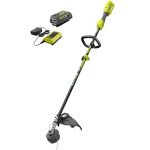Ryobi 40-Volt Lithium-Ion Cordless Attachment Capable String Trimmer, 4.0 Ah