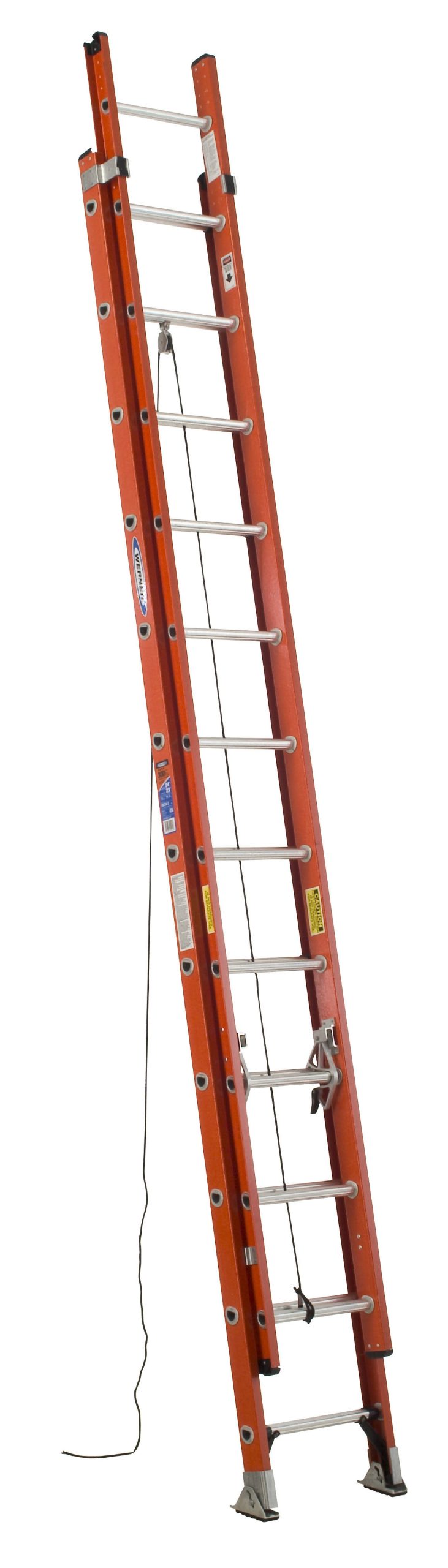 d16bac8bac9e990ae5a3f21881d267f0d4bbaf4a39b054c4fb739767bd871982.jpg 24ft Extension Ladder | Werner Type iA | Fiberglass - Image 1