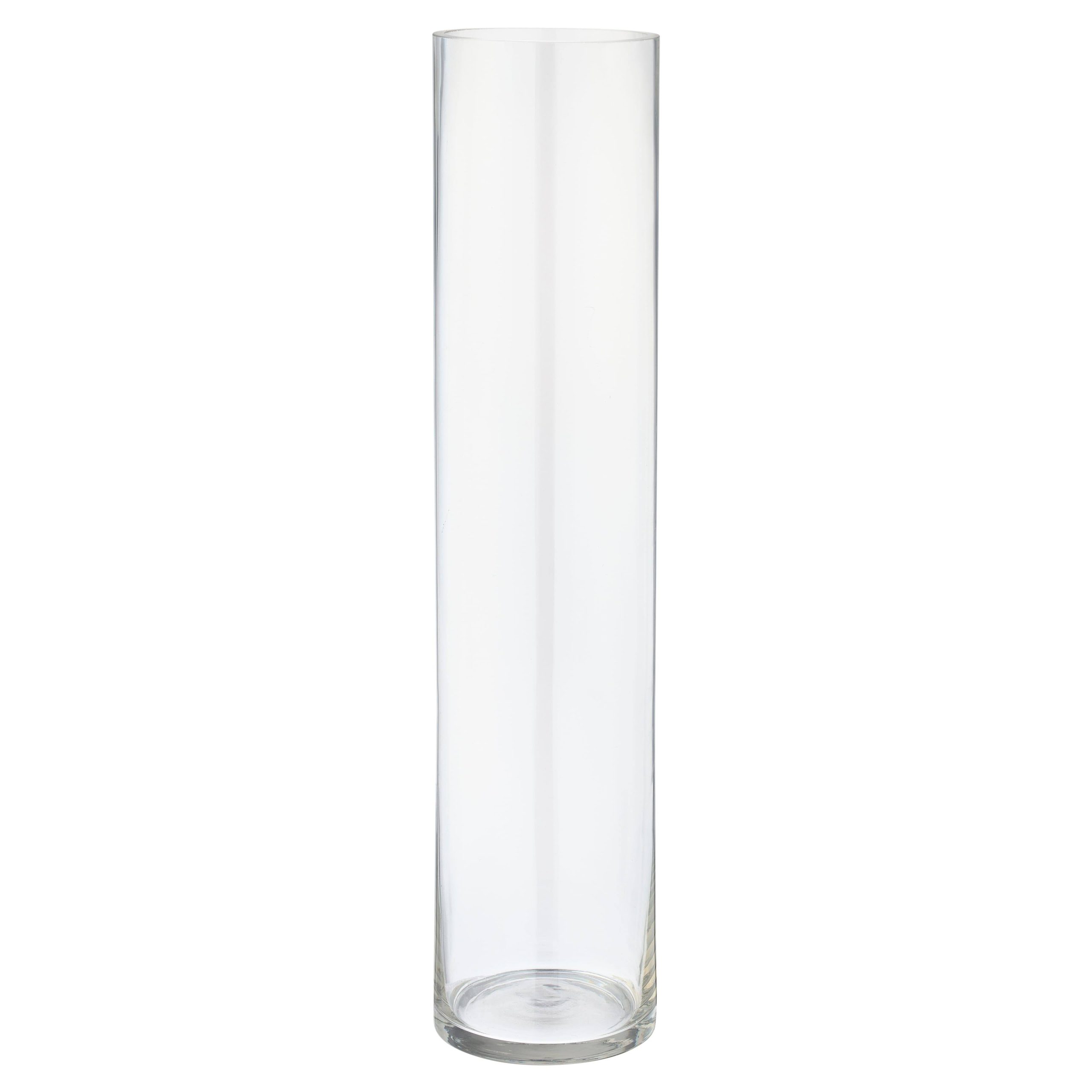d1a20c15eccb3a58f05930e5076c0bedb5b0a90fa0bd6dfe978212992525e5ed.jpg Ashland Cylinder Glass Vase, 18" in Clear | Michaels - Image 1