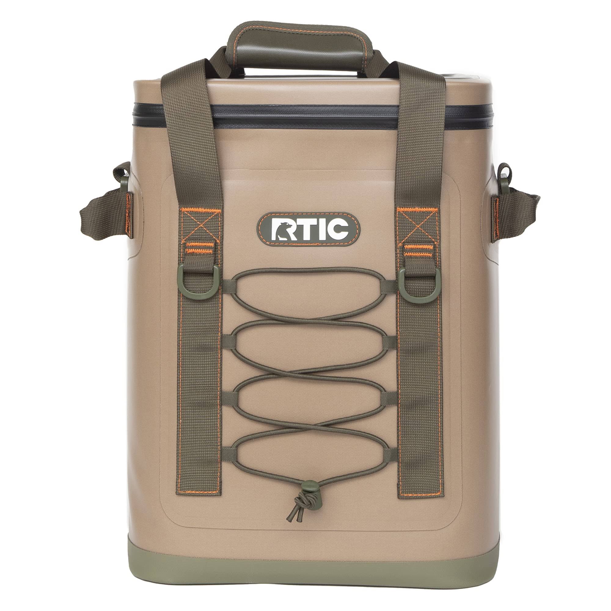 d1b66a2389ace5578b0057eac80a636ef7457833a2ac2aea6fc4432c54c56b24.jpg RTIC Backpack Cooler Insulated Portable Soft Cooler Bag Waterproof for Ice, Lunch, Beach, Drink, Beverage, Travel, Camping, Picnic, Car, Hiking - Image 1